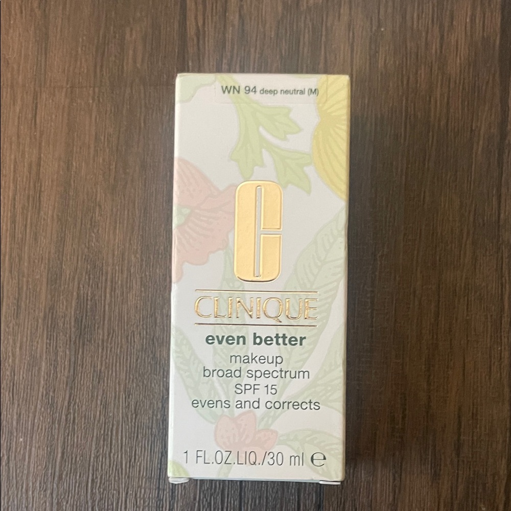 Clinique Even Better Makeup SPF 15 - WN 94 Deep Neutral